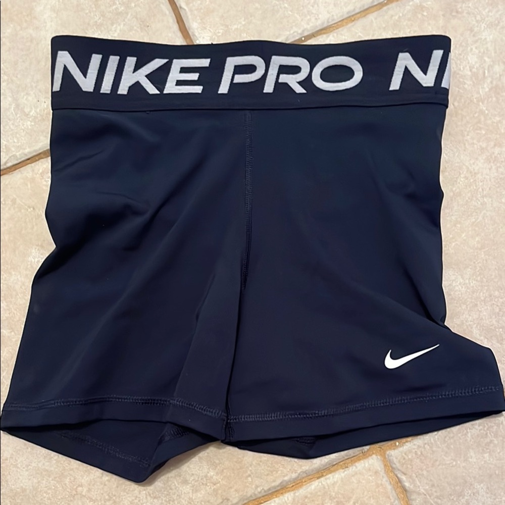 Nike Pro Navy/ obsidian Shorts